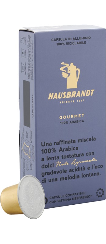 Capsule Gourmet 100% Arabica
à 10 pezzi
