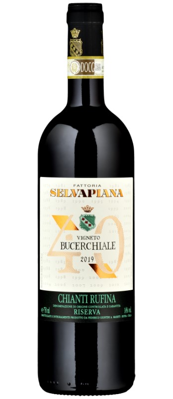 Chianti Rufina DOCG40° | Rotwein anniversario Selvapiana Bucerchiale BIO kaufen online 2019 Riserva 