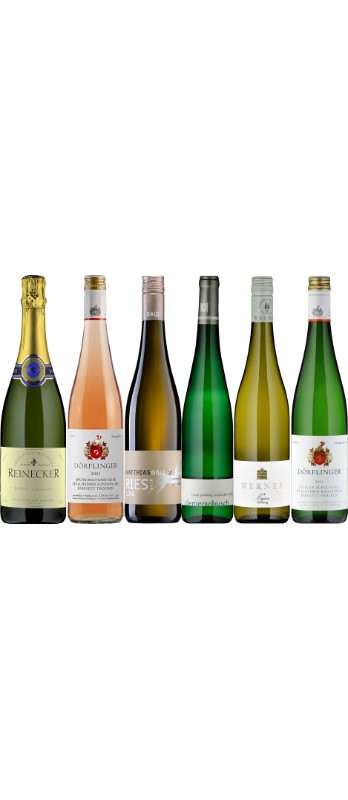 "taste.love.riesling."
Musterpaket N° 1 weiss.rosé.sekt. - WEB