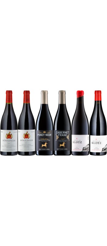 "taste.love.riesling."
Musterpaket N° 3 rot. - WEB