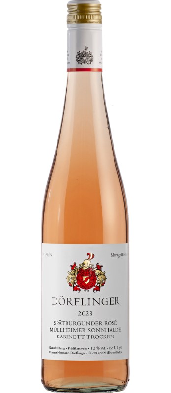6er Karton Spätburgunder Rosé Müllheimer Sonnhalde Kabinett - WEB