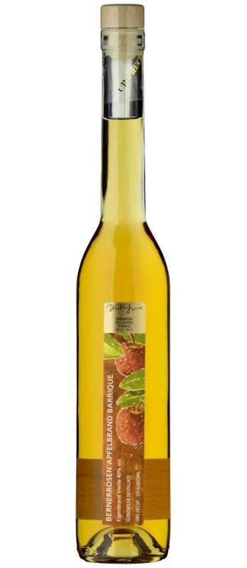 Berner Rosenapfelbrand sortenrein Gold